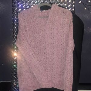 Pink sweater